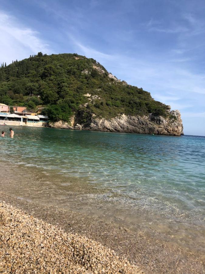 Villa Ampelaki "30 Meters To Beach" Paleokastritsa Exterior foto