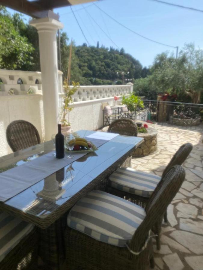 Villa Ampelaki "30 Meters To Beach" Paleokastritsa Exterior foto