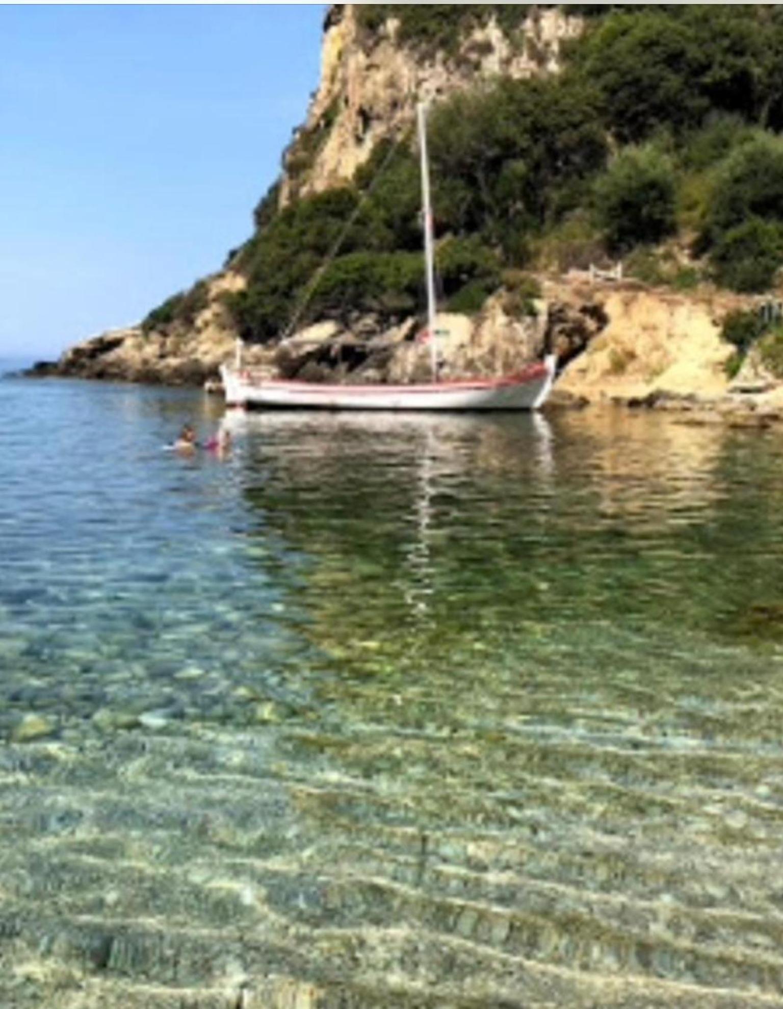 Villa Ampelaki "30 Meters To Beach" Paleokastritsa Exterior foto